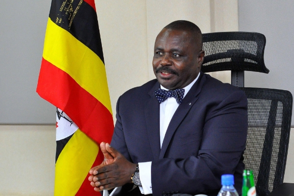 Le défunt président de l'Assemblée nationale ougandaise, Jacob Oulanyah.