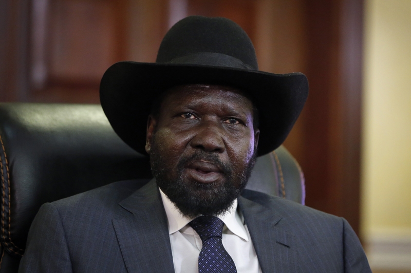Salva Kiir, président du Soudan du Sud