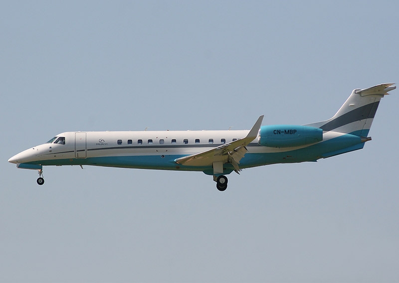 Embraer Legacy 600, un des trois appareils de Dalia air.