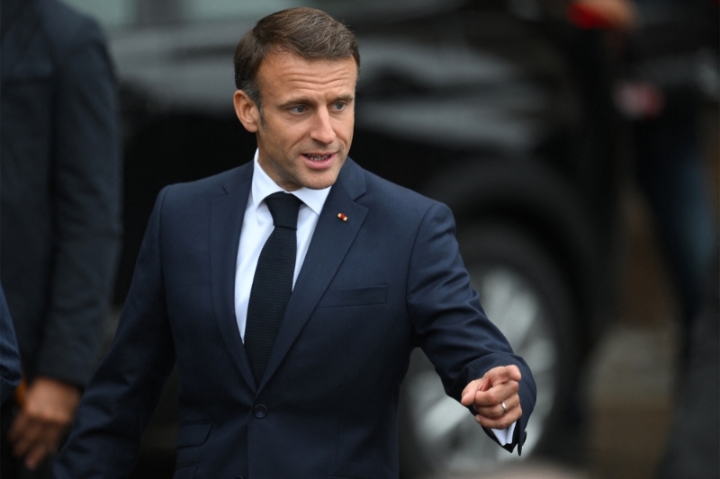 Le président français Emmanuel Macron, à Paris, le 21 septembre 2023.