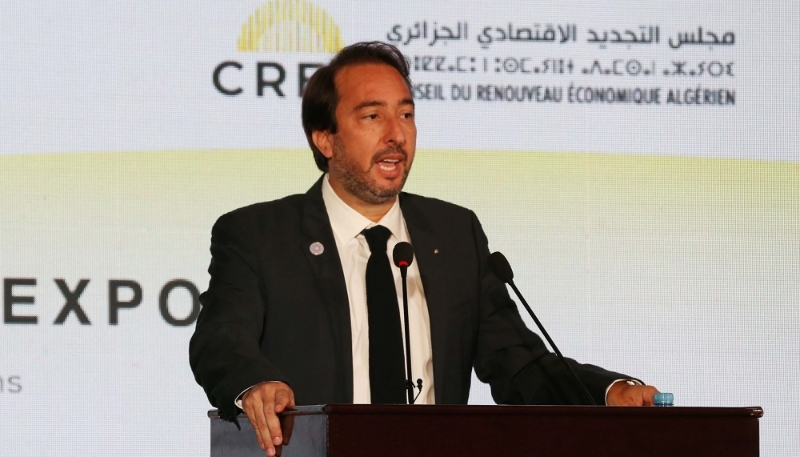 Kamel Moula, président du Conseil du renouveau économique algérien, à Alger, le 20 octobre 2022.