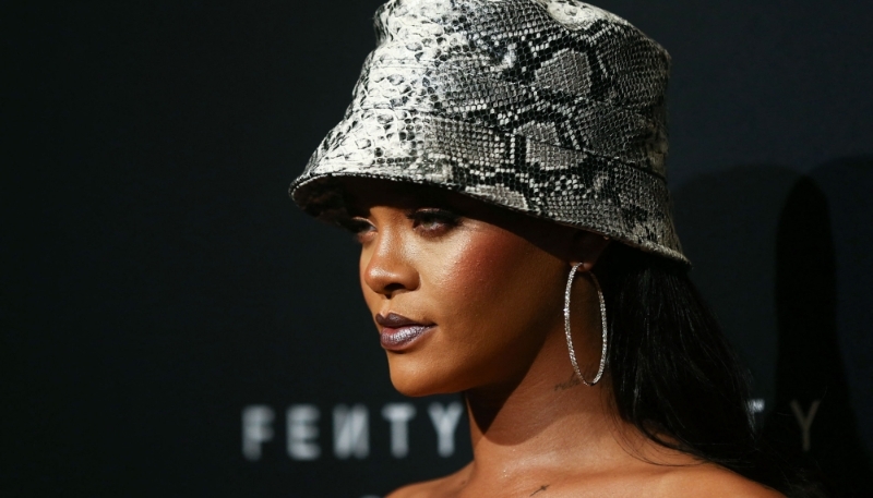 Rihanna lors d'un événement pour l'anniversaire de Fenty Beauty, le 3 octobre 2018, à Sydney, en Australie.