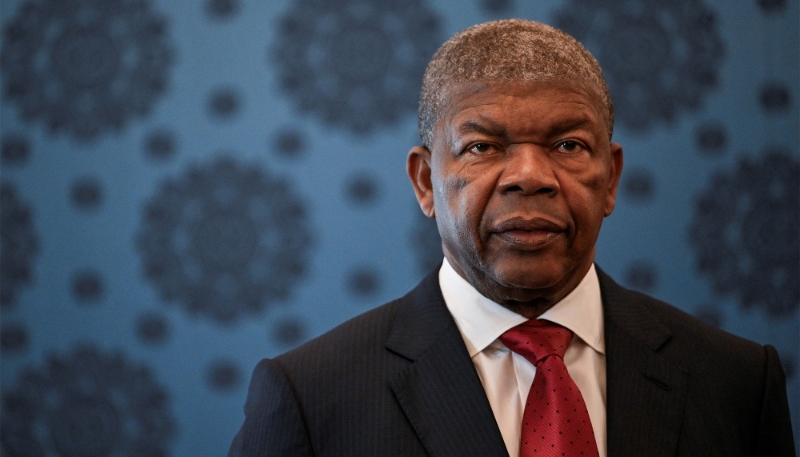 Le président angolais João Lourenço à Luanda, le 25 janvier 2024. 