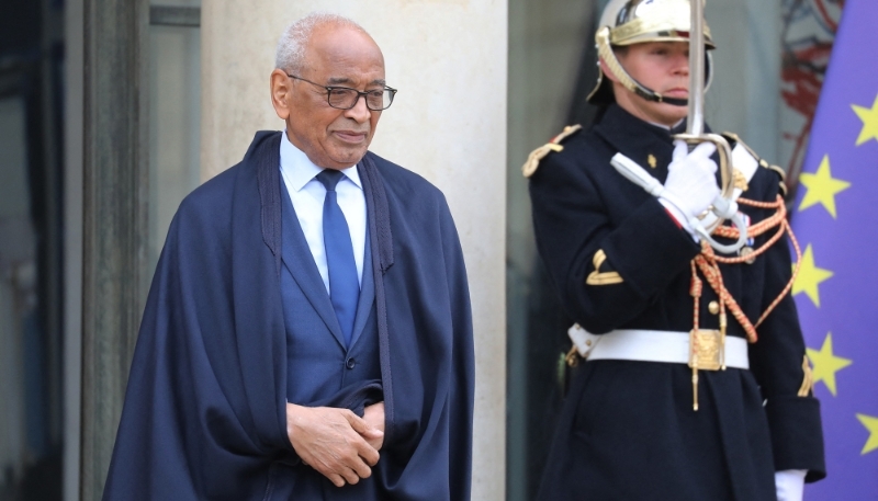 Hamed Ahmed Elhouderi, ambassadeur de Libye en France de 2018 à 2022.