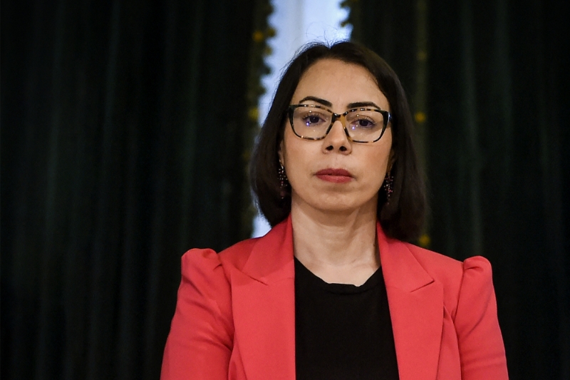 L'ex-directrice de cabinet du président tunisien, Nadia Akacha.