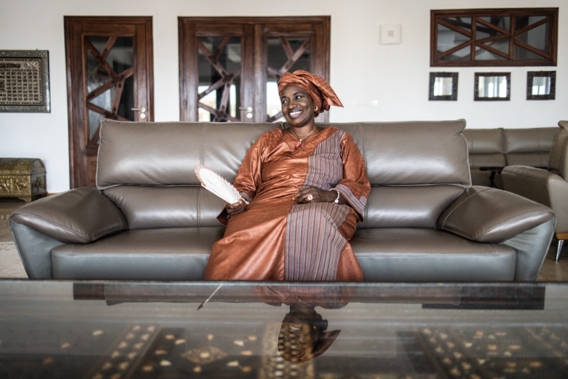 L'ancienne première ministre Aminata Touré, à Dakar, le 8 septembre 2022.