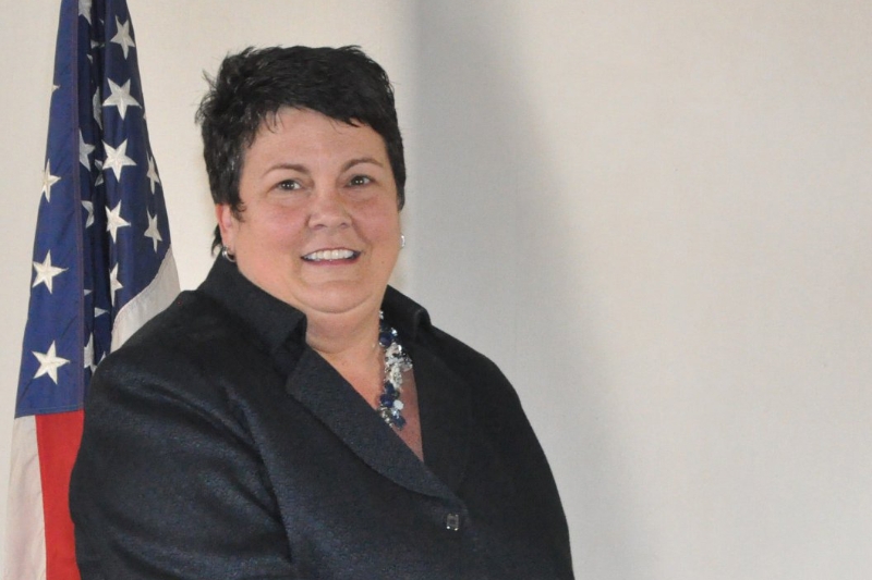 Virginia Palmer, lorsqu'elle était ambassadrice des Etats-Unis au Malawi (2015-2019).