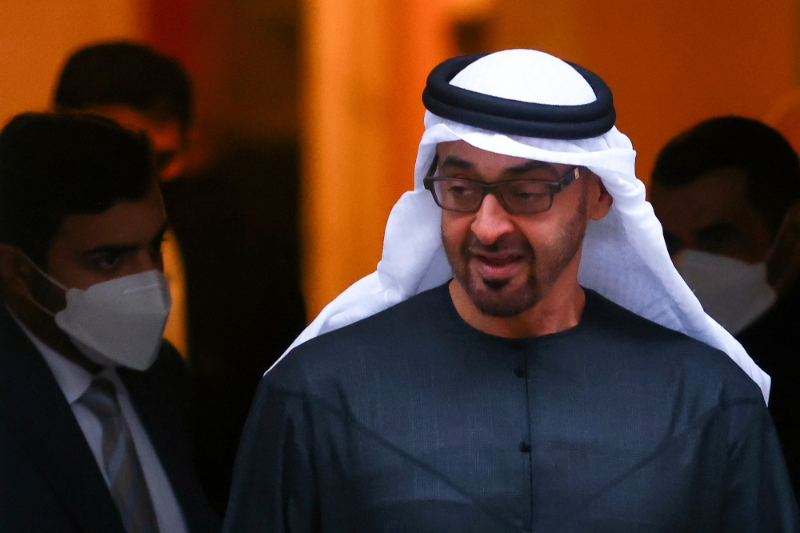 Le prince héritier émirati Mohamed bin Zayed al-Nahyan.