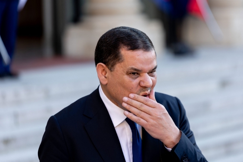 Le premier ministre libyen Abdelhamid Dabaiba a été reçu à l'Elysée le 1er juin 2021.