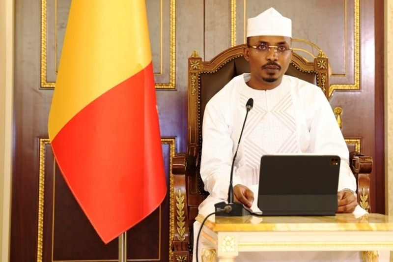 Le président de la transition au Tchad, Mahamat Idriss Déby, dit