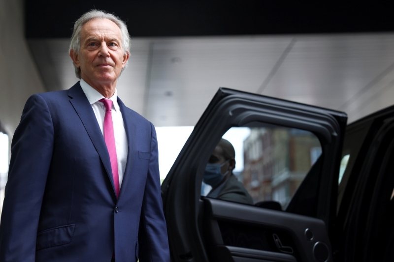 L'ex-premier ministre britannique Tony Blair.