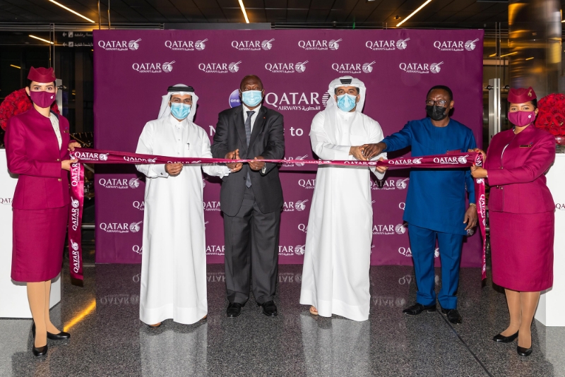 Qatar Airways a inauguré sa ligne Abidjan-Doha le 16 juin 2021.