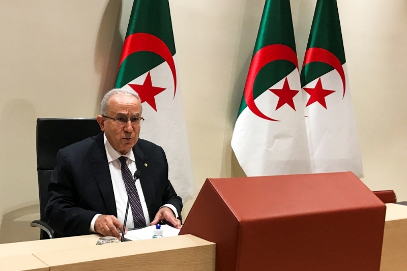 Le ministre algérien des affaires étrangères, Ramtane Lamamra.