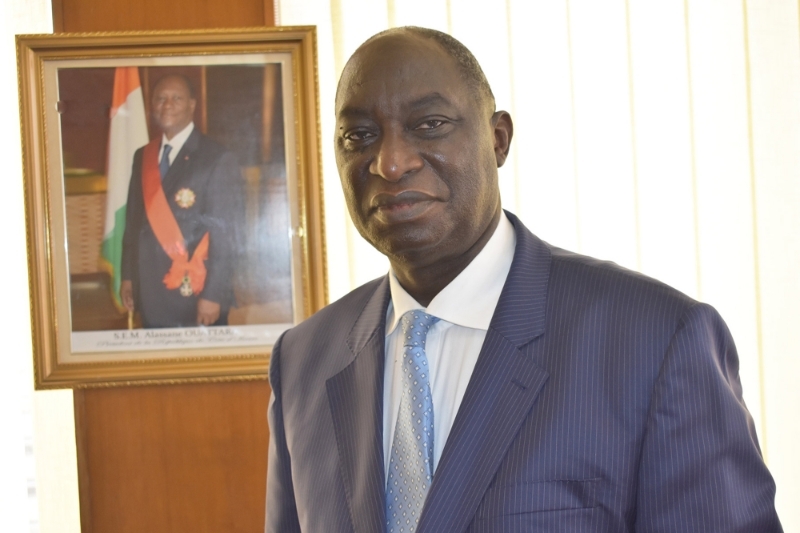 Inza Camara, consul général de Côte d'Ivoire à New York depuis mai 2021 et époux de la ministre des affaires étrangères Kandia Camara.