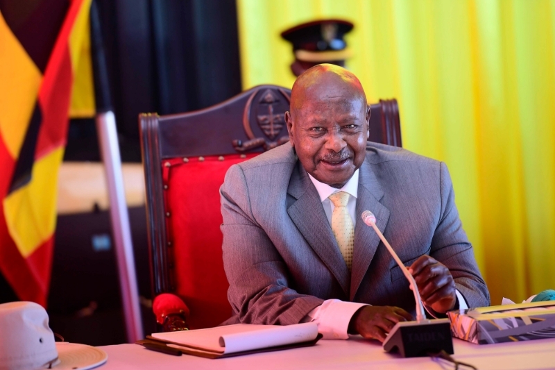 Le président ougandais Yoweri Museveni.