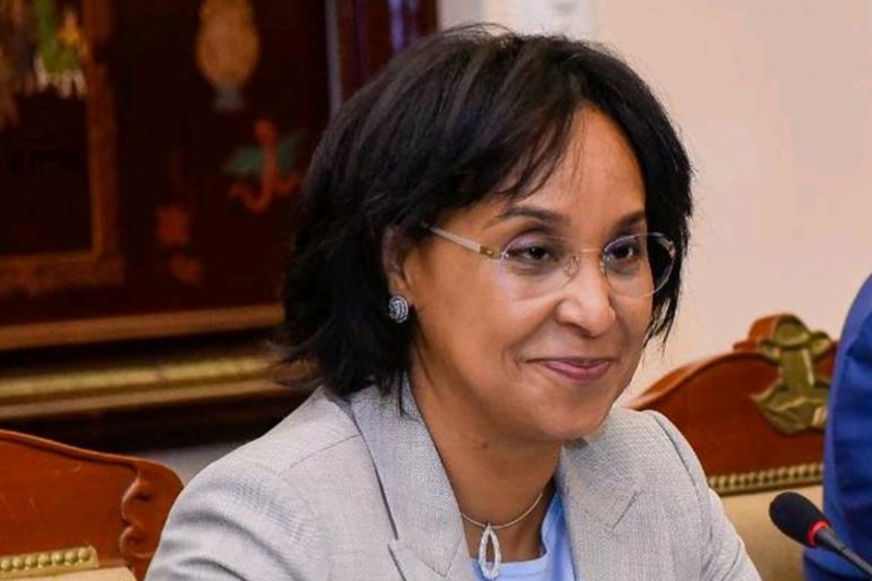 L'ancienne secrétaire d'Etat aux affaires étrangères Mounia Boucetta.