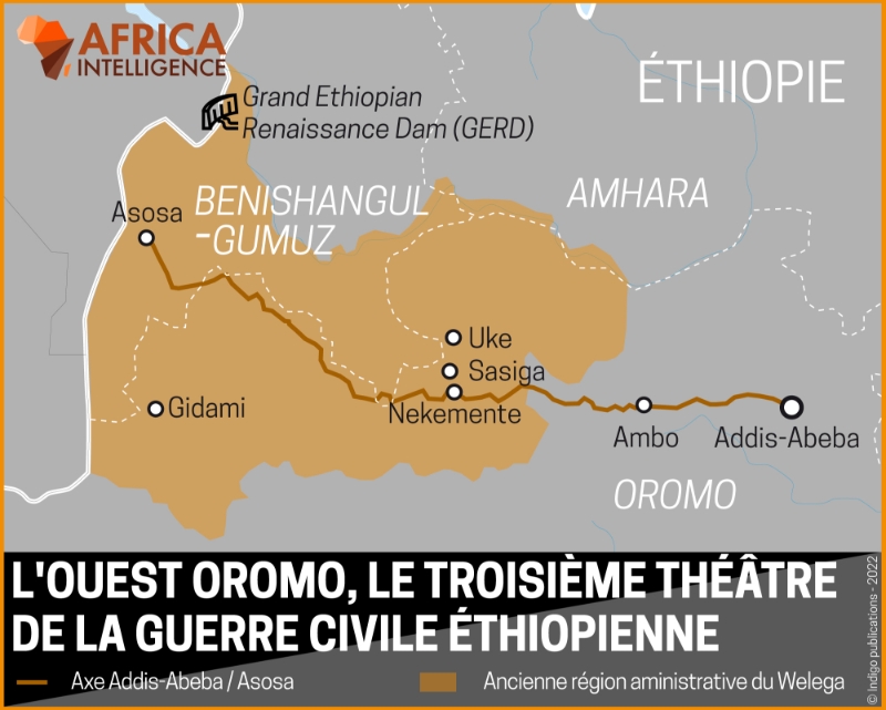 L'ouest Oromo, le troisième théâtre de la guerre civile éthiopienne.