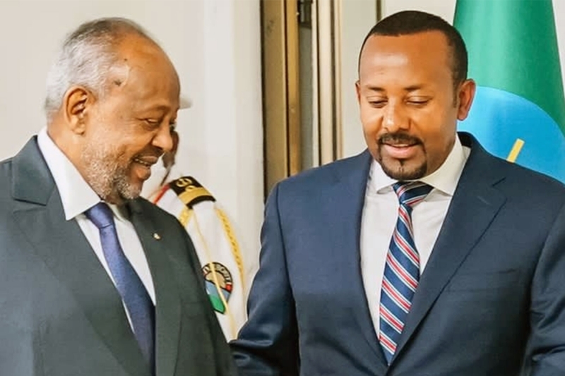 Le président djiboutien IsmaÏl Omar Guelleh a rencontré le premier ministre éthiopien Abiy Ahmed Ali cette semaine.