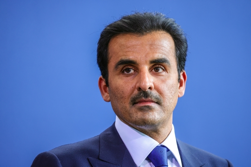 L'émir du Qatar, Tamim bin Hamad al-Thani.