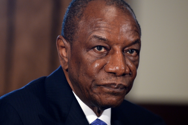 L'ancien président guinéen Alpha Condé.
