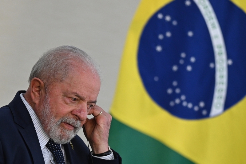 Le président du Brésil, Luiz Inacio Lula da Silva, le 3 février 2023 à Brazilia.