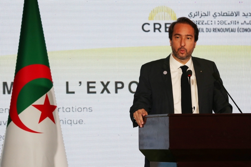 Kamel Moula, le président du Conseil du renouveau économique algérien (Créa), à Alger le 20 octobre 2022.