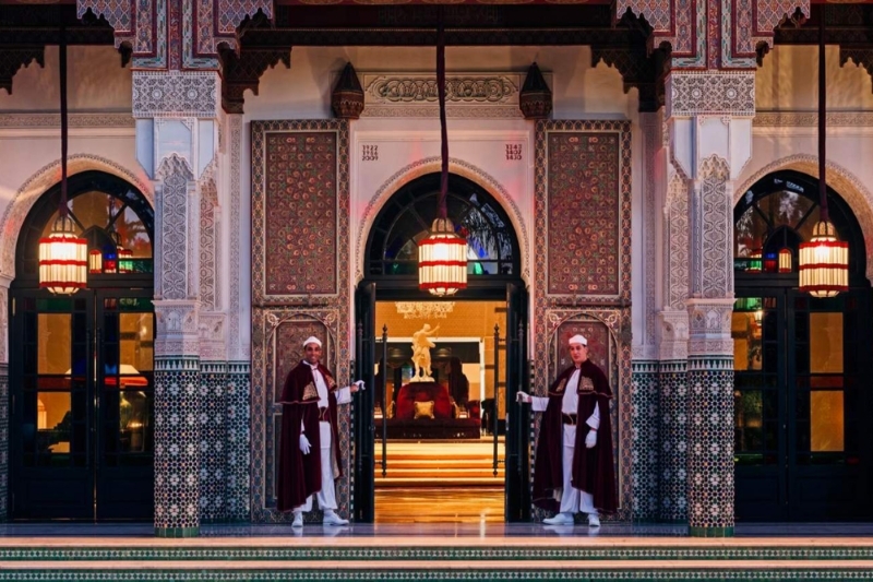 La Mamounia, le légendaire palace de Marrakech, actuellement rénové par CMS.
