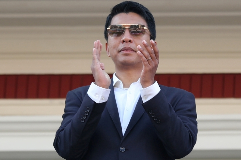 Le président malgache Andry Rajoelina.
