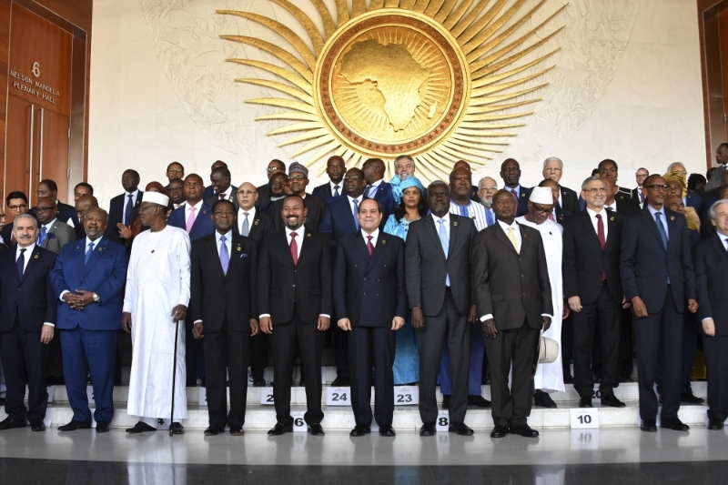 Le dernier sommet de l'Union africaine en février 2020.