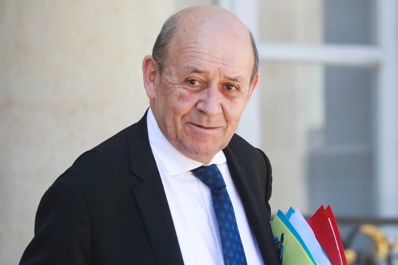 Jean-Yves Le Drian, le ministre français des affaires étrangères.