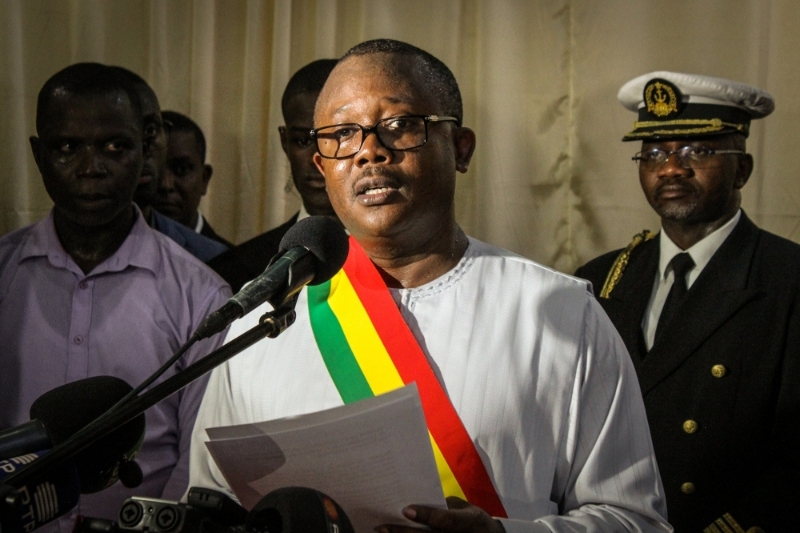 Le président de Guinée-Bissau Umaro Sissoco Embalo.