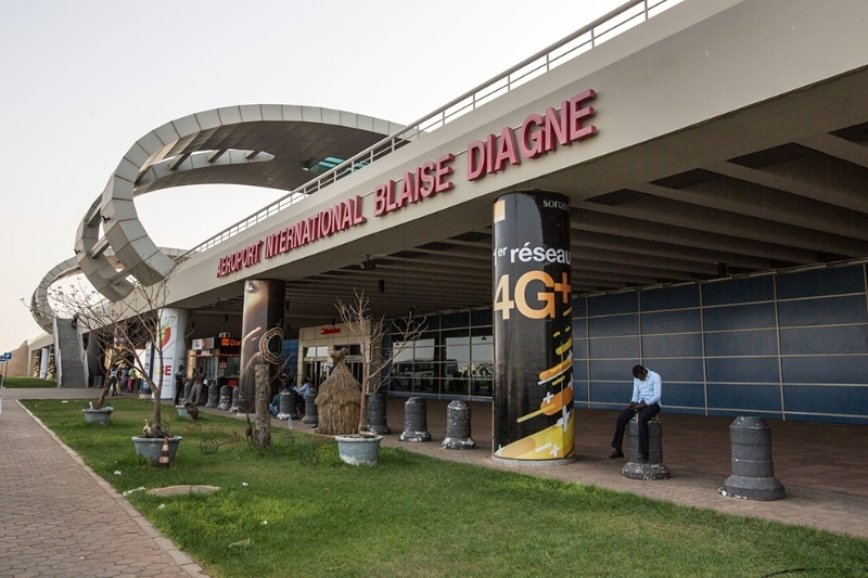 L'aéroport international de Dakar Blaise-Diagne.
