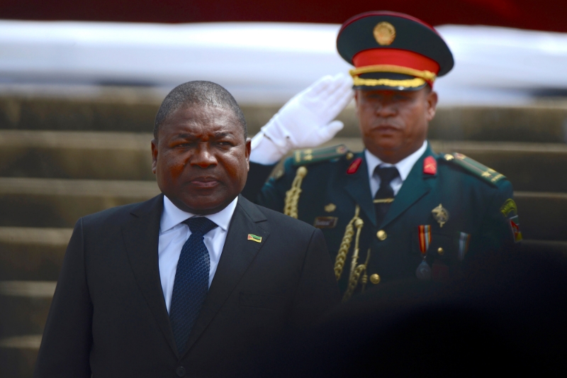 Le président du Mozambique Filipe Nyusi.
