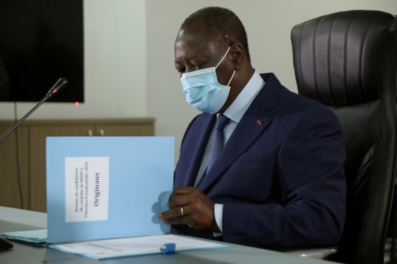 Le président ivoirien Alassane Ouattara est déterminé à briguer un troisième mandat.