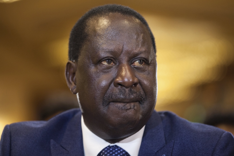 L'ex-opposant kenyan Raila Odinga.