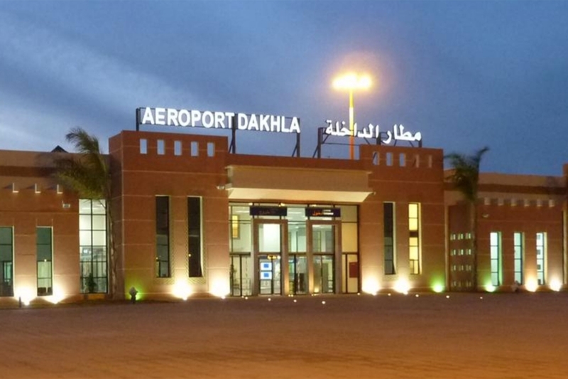 L'aéroport de Dakhla.