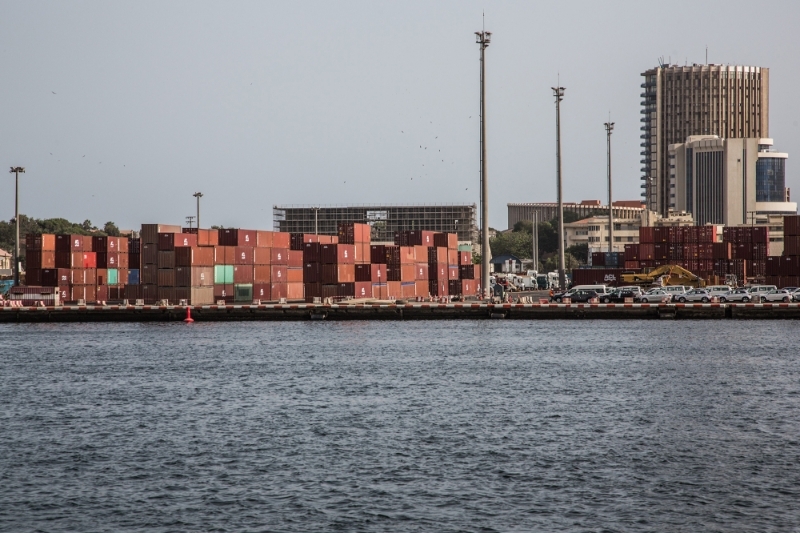 Le Port autonome de Dakar.