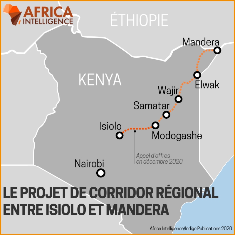 Le projet de corridor régional entre Isiolo et Mandera