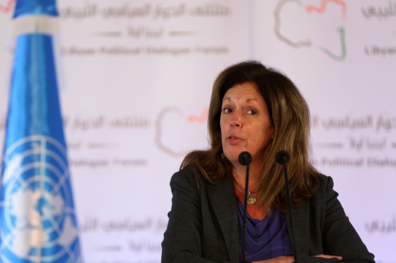 La cheffe de la mission des Nations unies en Libye (UNSMIL), Stephanie Williams.