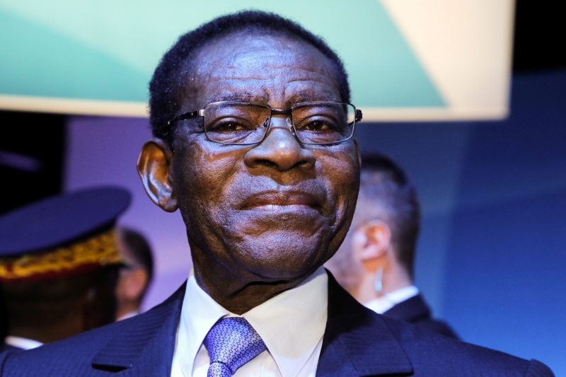 Le président équato-guinéen Teodoro Obiang Nguema.