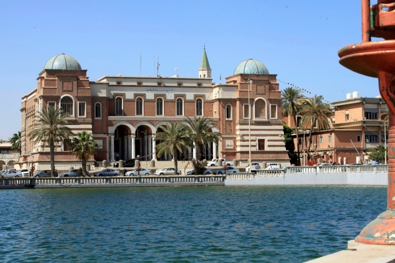  La Banque centrale libyenne (BCL) de Tripoli.