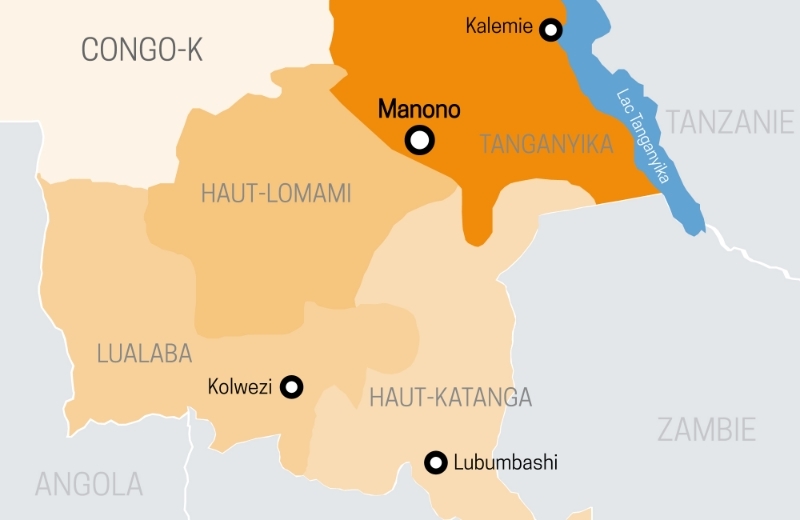 La ville de Manono représente un enjeu stratégique pour l'exploration du lithium.