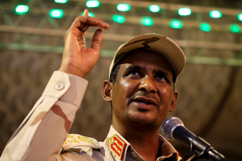 Le général Mohamed Hamdan Dalgo dit Hemiti, chef des RSF et n°2 du Transitional Military Council.
