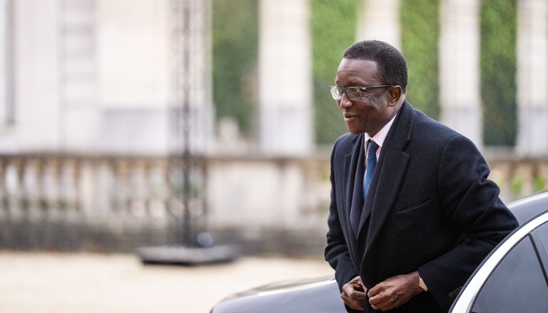 Le premier ministre sénégalais Amadou Ba au château de Champs-sur-Marne, en Seine-et-Marne, en France, le 12 août 2022.