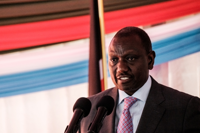 Le président kenyan William Ruto, à Nairobi, le 28 novembre 2022.