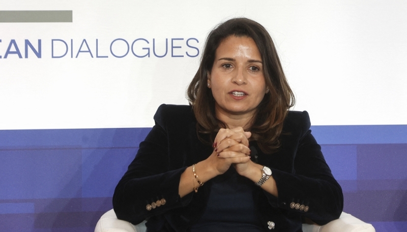 La ministre marocaine de l'énergie et de la transition énergétique, Leila Benali, à Rome, le 2 décembre 2022.