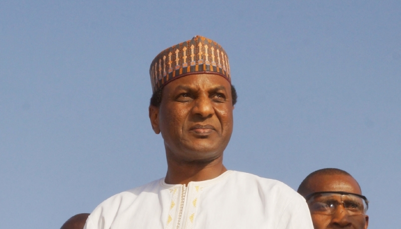 Le premier ministre du Niger, Ali Lamine Zeine, le 29 décembre 2023, à Niamey.