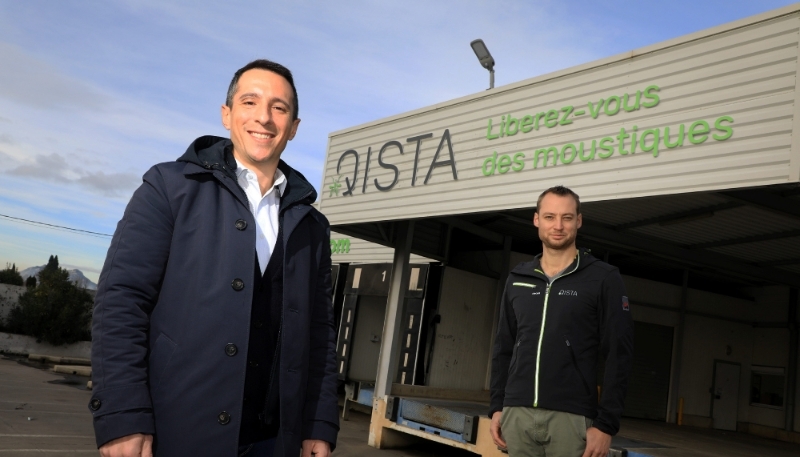 Pierre Bellagambi et Simon Lillamand, fondateurs de la société Qista.
