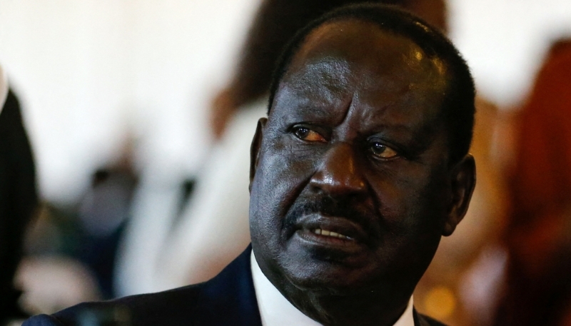 Raila Odinga, opposant kényan à William Ruto, brigue la présidence de la commission de l'Union africaine.