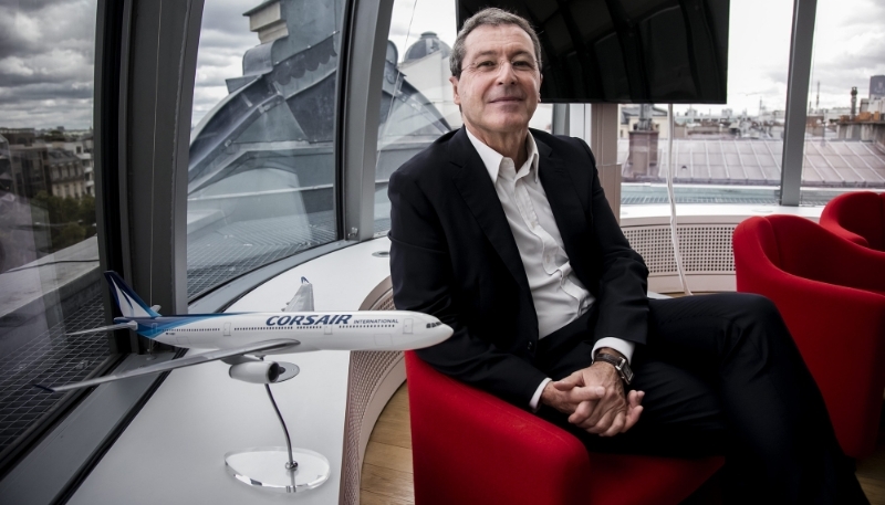 Le PDG de la compagnie aérienne Corsair, Pascal de Izaguirre.